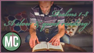 A quiet reading of Psalms 1-8. ASMR screenshot 4