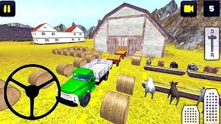 Classic Farm Truck 3D: Feed Transport Android Game Play screenshot 5