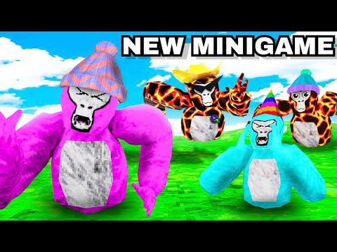 I MADE A NEW MINI-GAME!!! (Gorilla Tag)