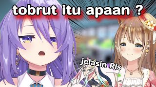 Semangatnya Risu menjelaskan arti tobrut jahat & tobrut baik ke Moona wkwk 🤣