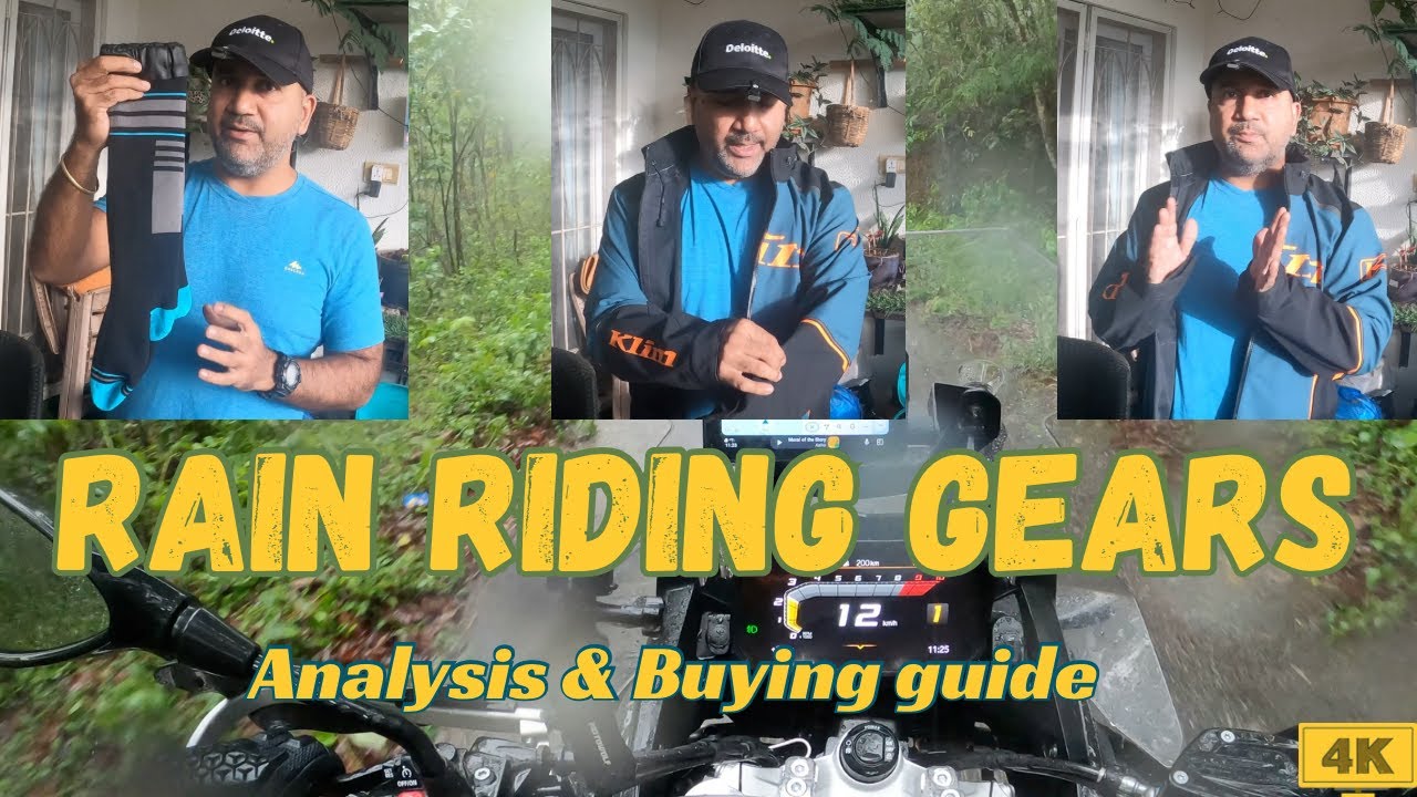 How to choose Rain Riding Gears? Detailed review and buying guide