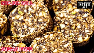 Sugarfree Sweet Anjeer Dates Roll|अंजीर खजूर रोल कैसे बनाये|Healthy dessert|anjeer roll Ranveer brar