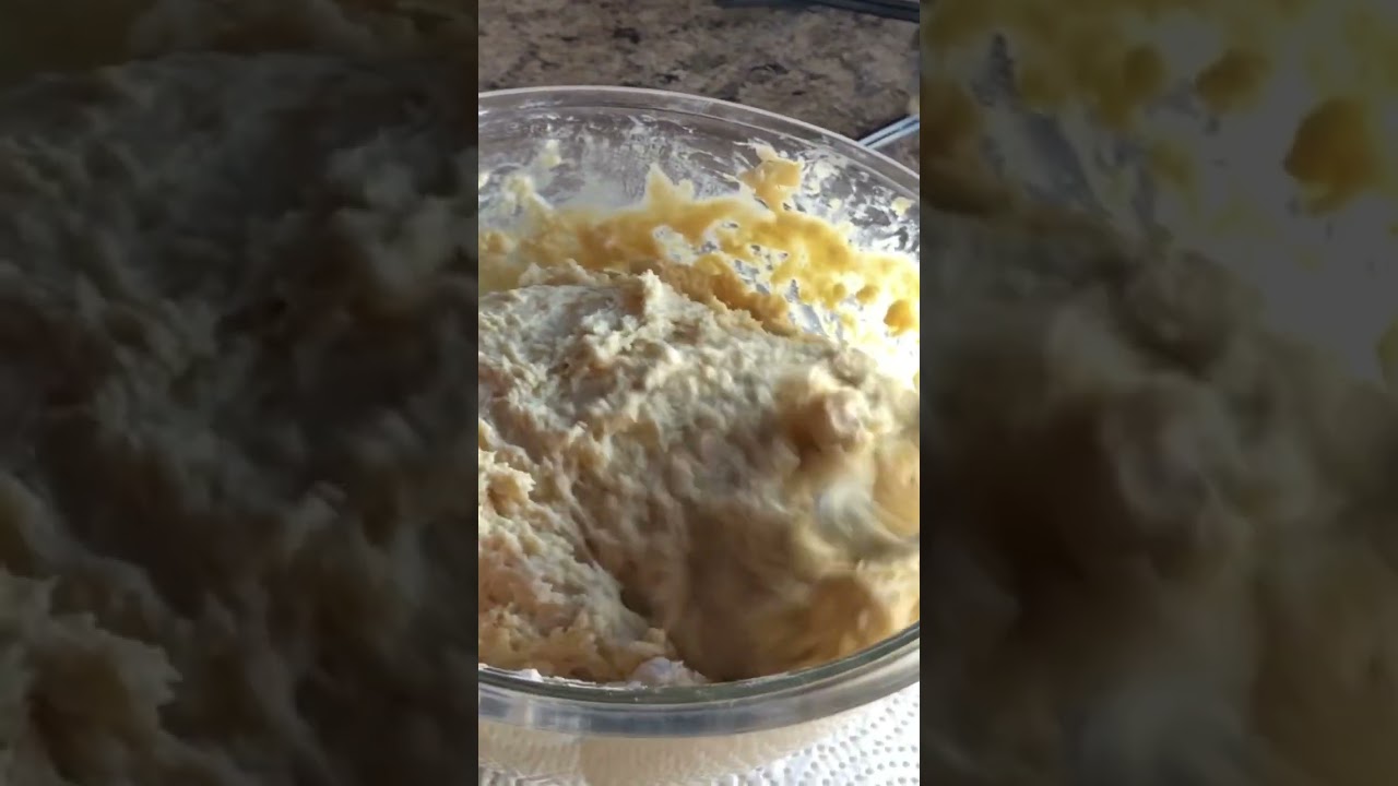 Mixing using black+decker hand mixer dough hooks shorts asmr 