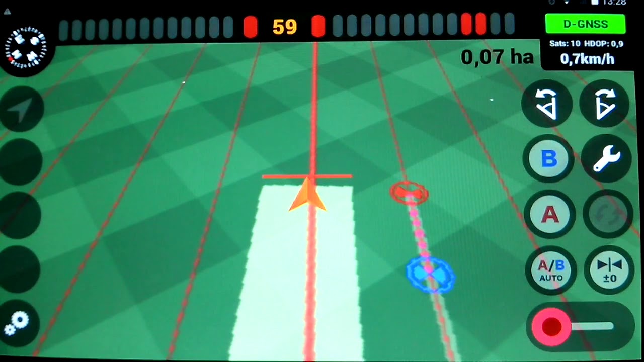 Система параллельного вождения (Курсоуказатель для трактора)AgroNAVI ...