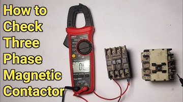 How to Check Megnatic Contactor With Digital Meter in Urdu/Hindi