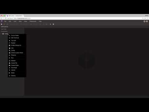 Node.js - 3.3. Installation (Linux & Codeanywhere)