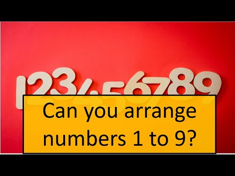 Can you arrange numbers 1 to 9 so the sums are 15? | Math Tutor