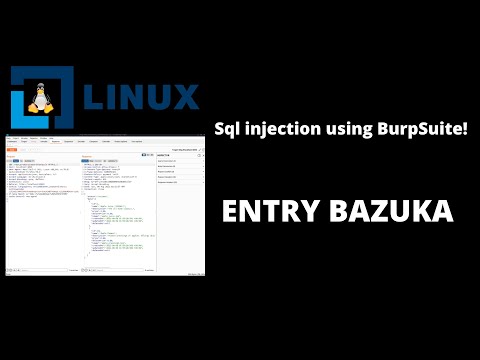 Sql injection with BurpSuite !