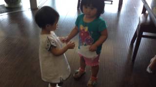 Olivia and Sophia - June 29th, 2014