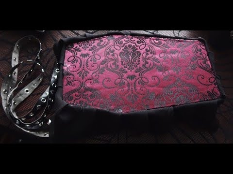 Goth DIY: Coffin Purse - NO Cardboard!