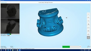[3DMaster] Scan 3d lư gỗ  với máy scan 3d Einscan-Pro