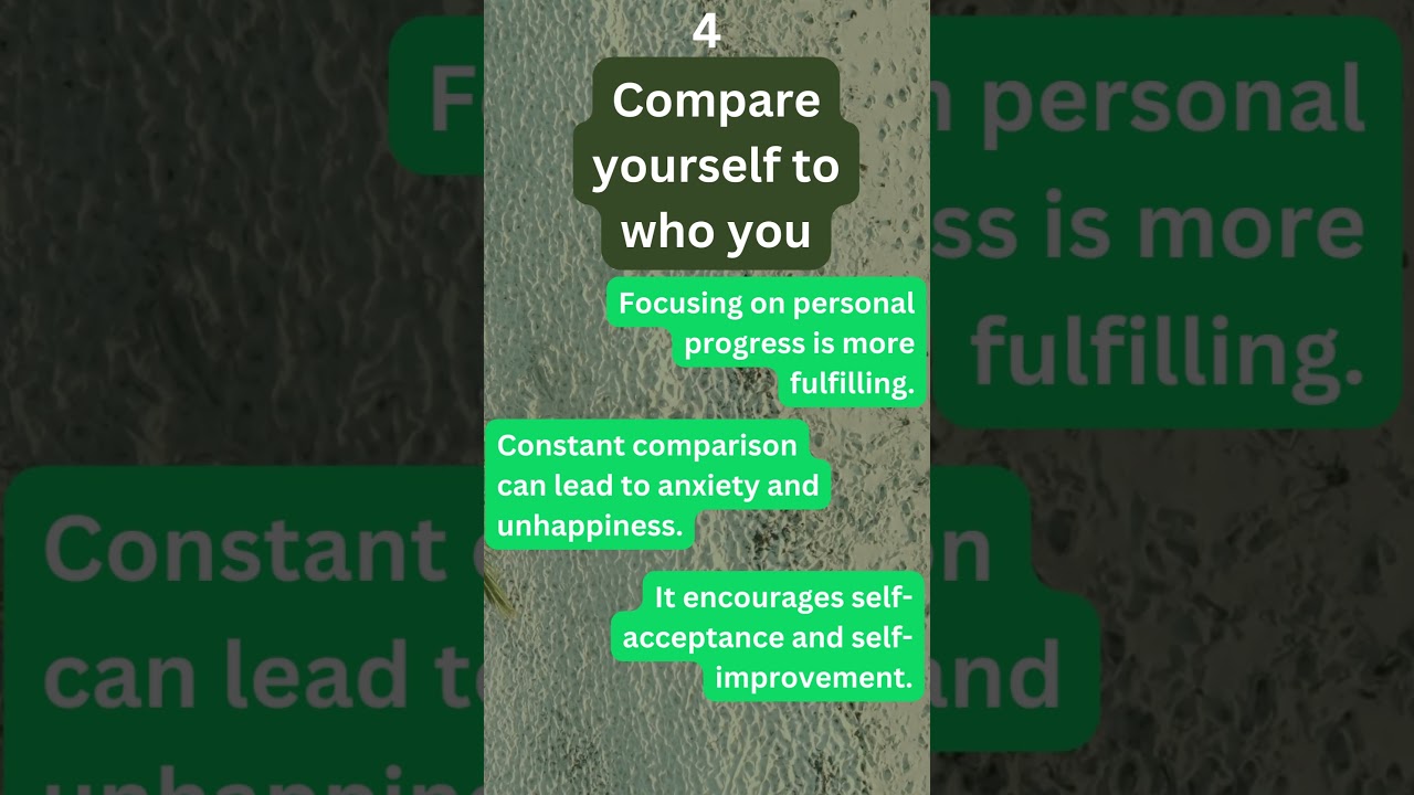 Jordan Peterson's 12 Rules for Life || 4. Compare Yourself to Who You 