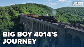 Incredible videos capture Big Boy 4014's historic journey through Northeastern Pennsylvania