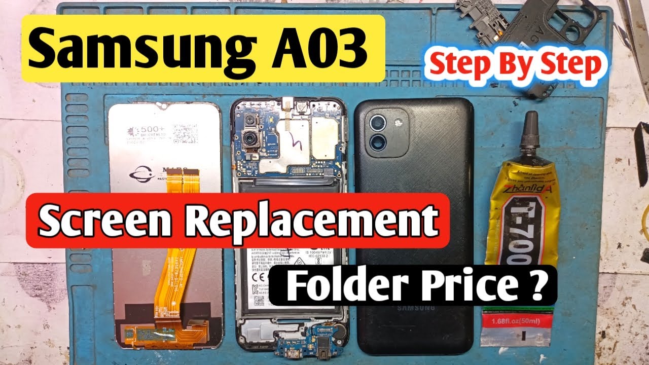 Samsung A03 Screen Replacement | Samsung A03 Display Change | Samsung ...