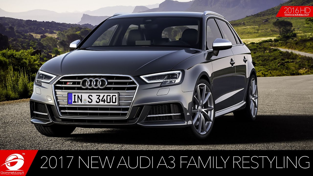 2017 NEW Audi A3 Sportback Sedan Cabriolet YouTube