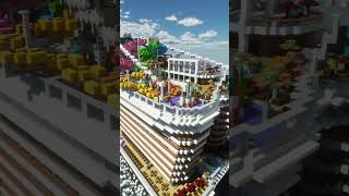 Elysian Empress Ship PREVIEW #minecraft #cruise #minecraftbuilding #cruiseship  #oceanliner  #dream
