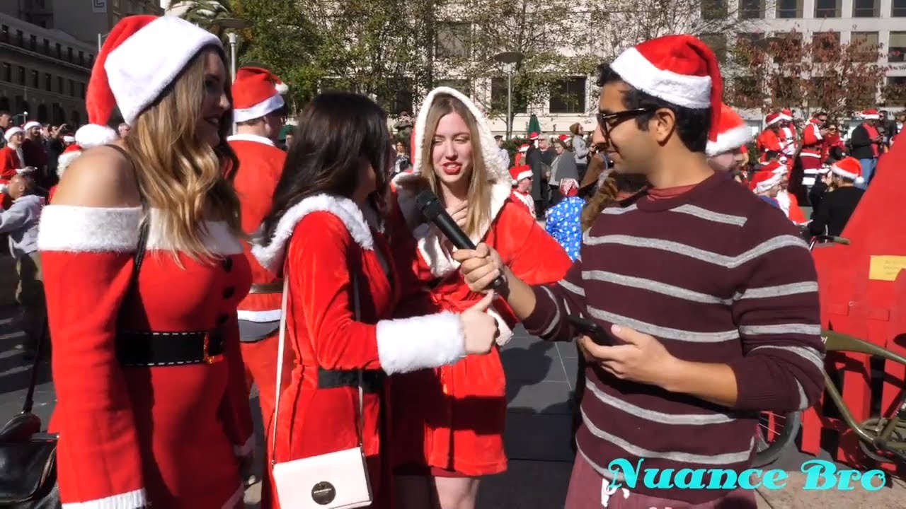 Asking People Political Questions At SantaCon San Francisco