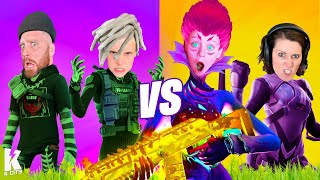 KCity vs The Herald Boss Battle in Fortnite