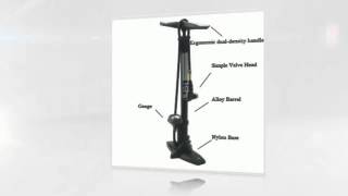 Serfas TCPG Bicycle Floor Pump