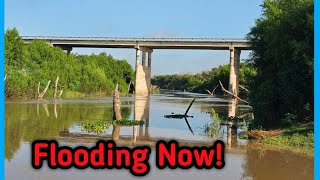 Watching The Frio River Rising Live! Flash Flooding 7/20/26