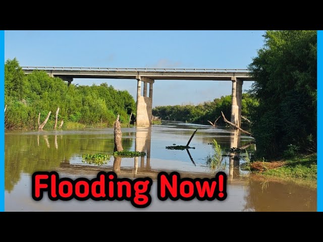 River Flooding Dynamics and Water Flow Pathways