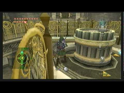 Legend of Zelda Twilight Princess Walkthrough 17 (4/6) "Temple of Time: Pieces of Heart"