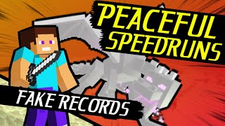 The Crazy History of Minecraft's PEACEFUL MODE Speedruns