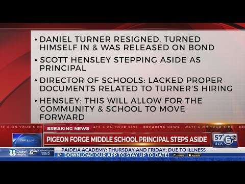 Pigeon Forge Middle School principal steps aside