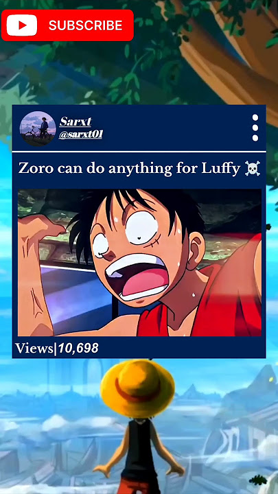 #zoro #luffy #onepiece
