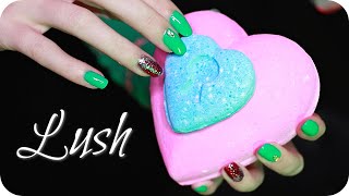 ASMR Lush Unboxing 💖 Deep Ear Whisper, Lid Sounds, Scratching, Tapping, Cork Sounds, Label Reading +