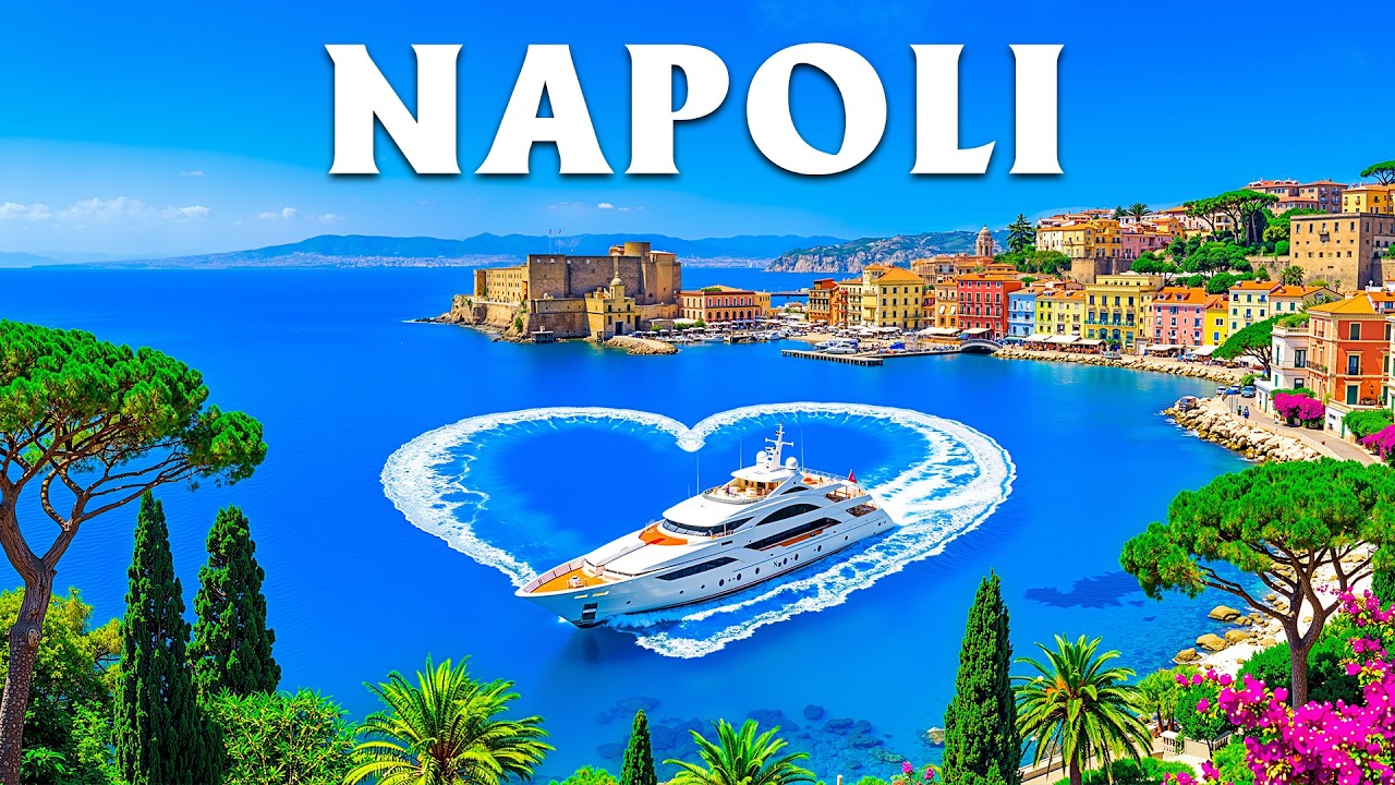 [4K] Napoli 2026 | Mount Vesuvius, Amalfi Coast & Historic City Views with Deep House Chill