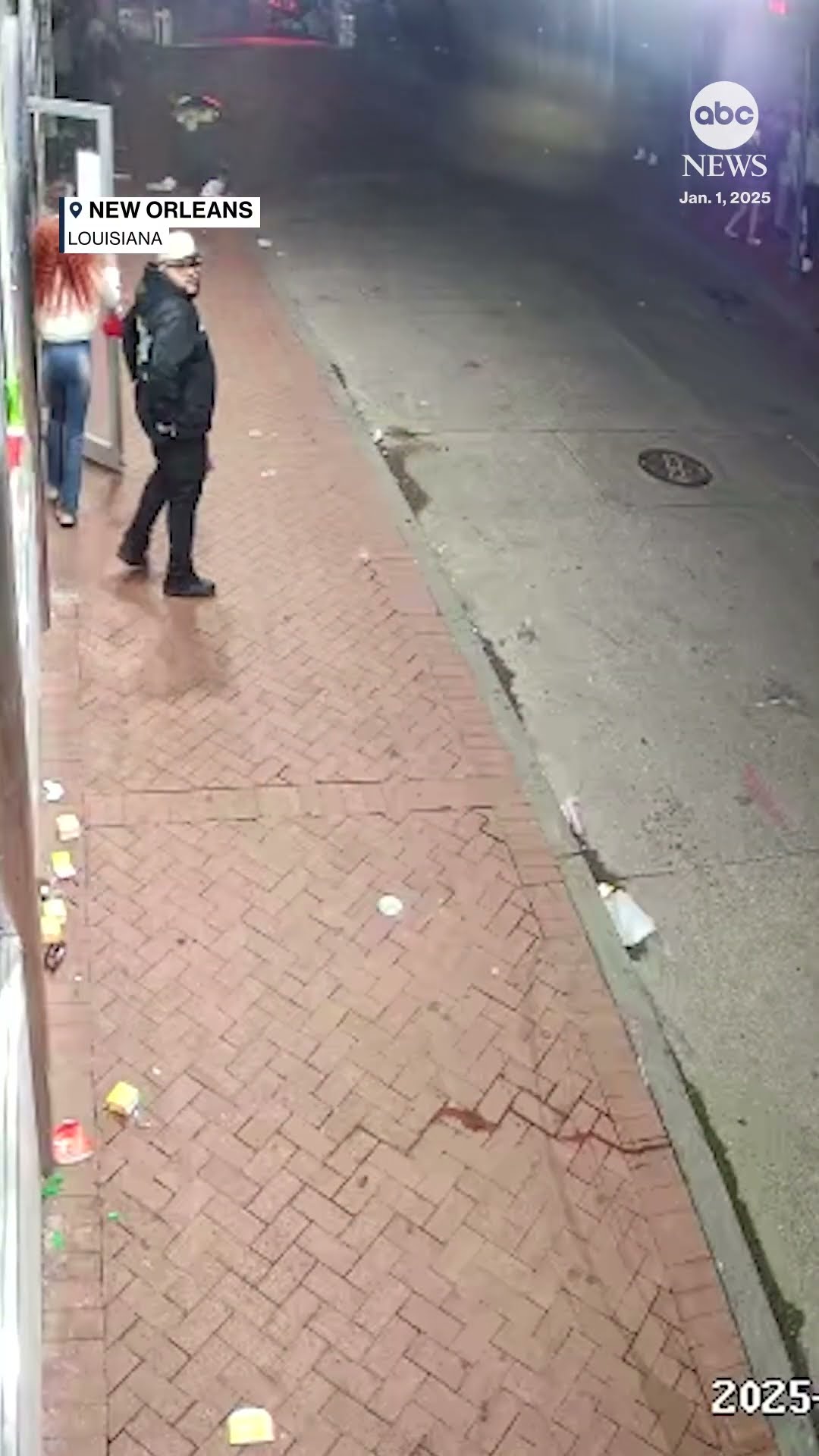 New Orleans truck attack: Video shows vehicle speeding down Bourbon Street