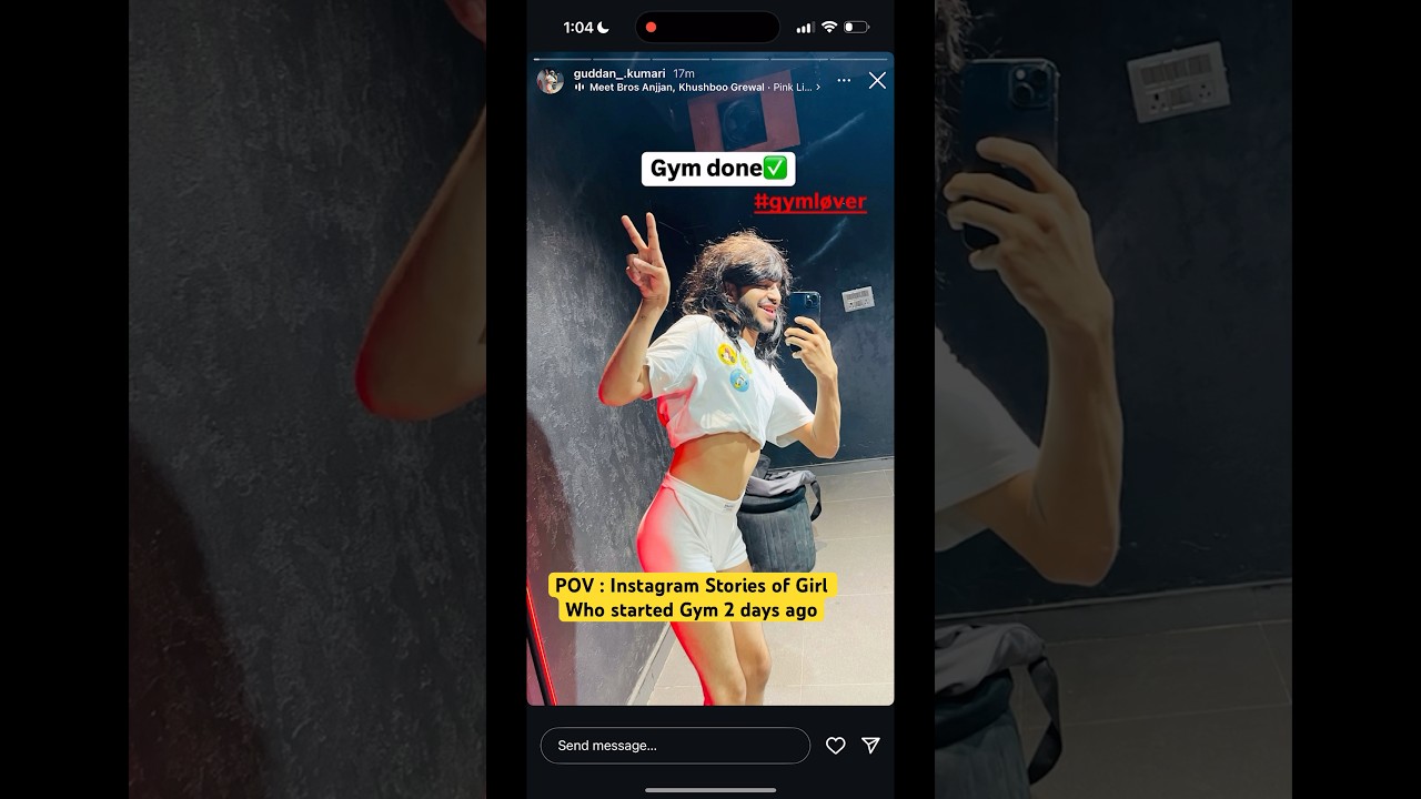 2 din gym krne ke baad ladkiyaan😂 