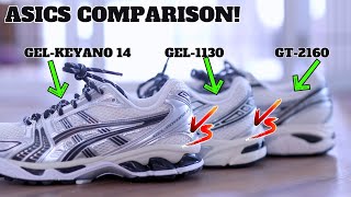 Asics Gel-Kayano 14 vs Gel-1130 vs GT-2160 Comparison!