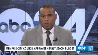 24 News Update Memphis City Council approves nearly 900M budget