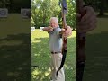 Grandpa's Archery Bullseye Nobody Expected  #grandpa #shorts