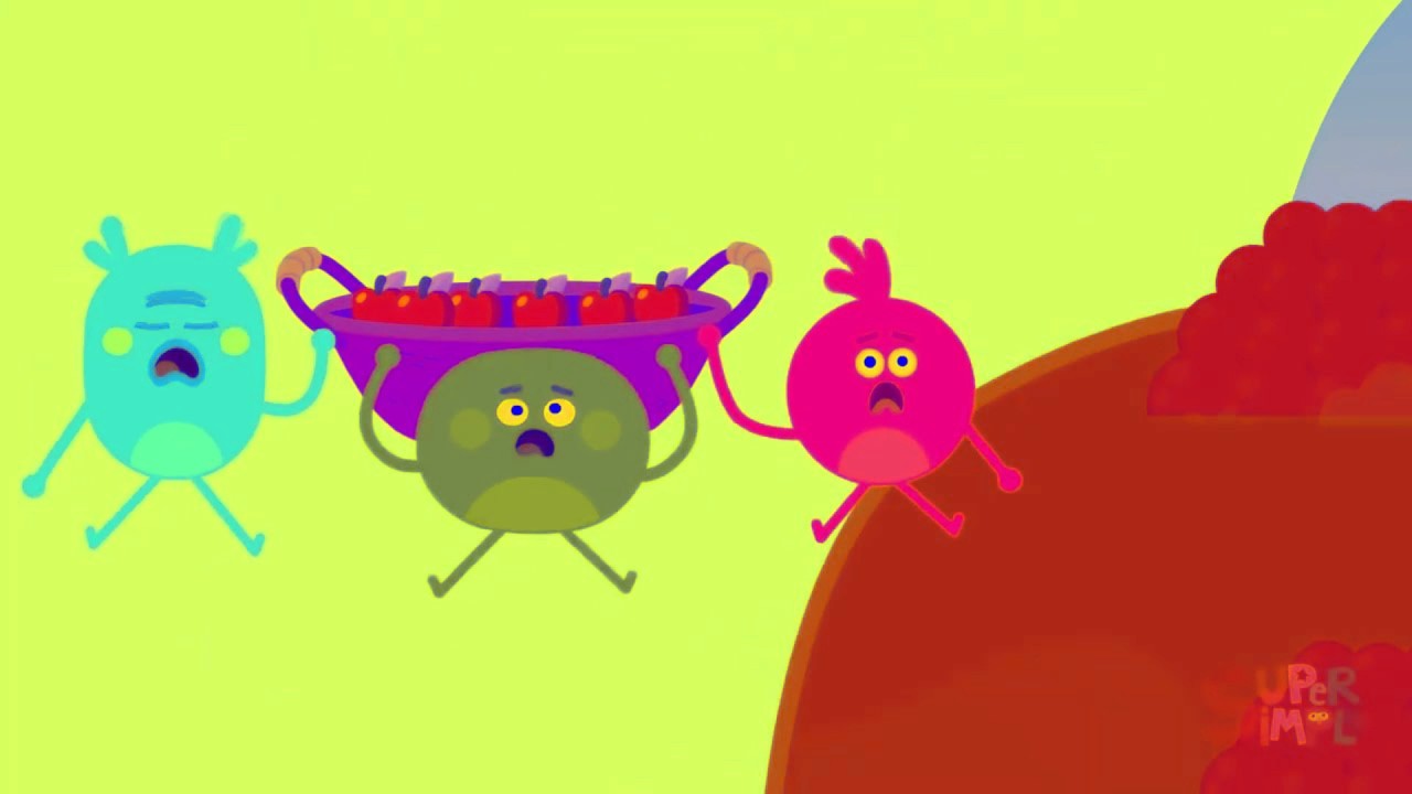 Super Simple Songs Raspberry Waterfall Intro Logo Sponsored By Gamavision Csupo Effects