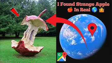 I Found Strange Apple 🍎 In Real On Google Earth Old Maps 🌎#googlemaps #googleearth #viralvideo 