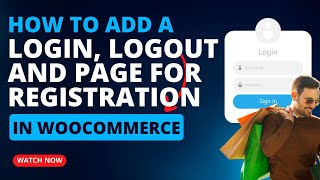 How to create a login page and a registration page in WooCommerce  without plugin