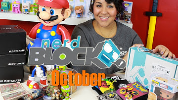 Nerd Block Unboxing- October