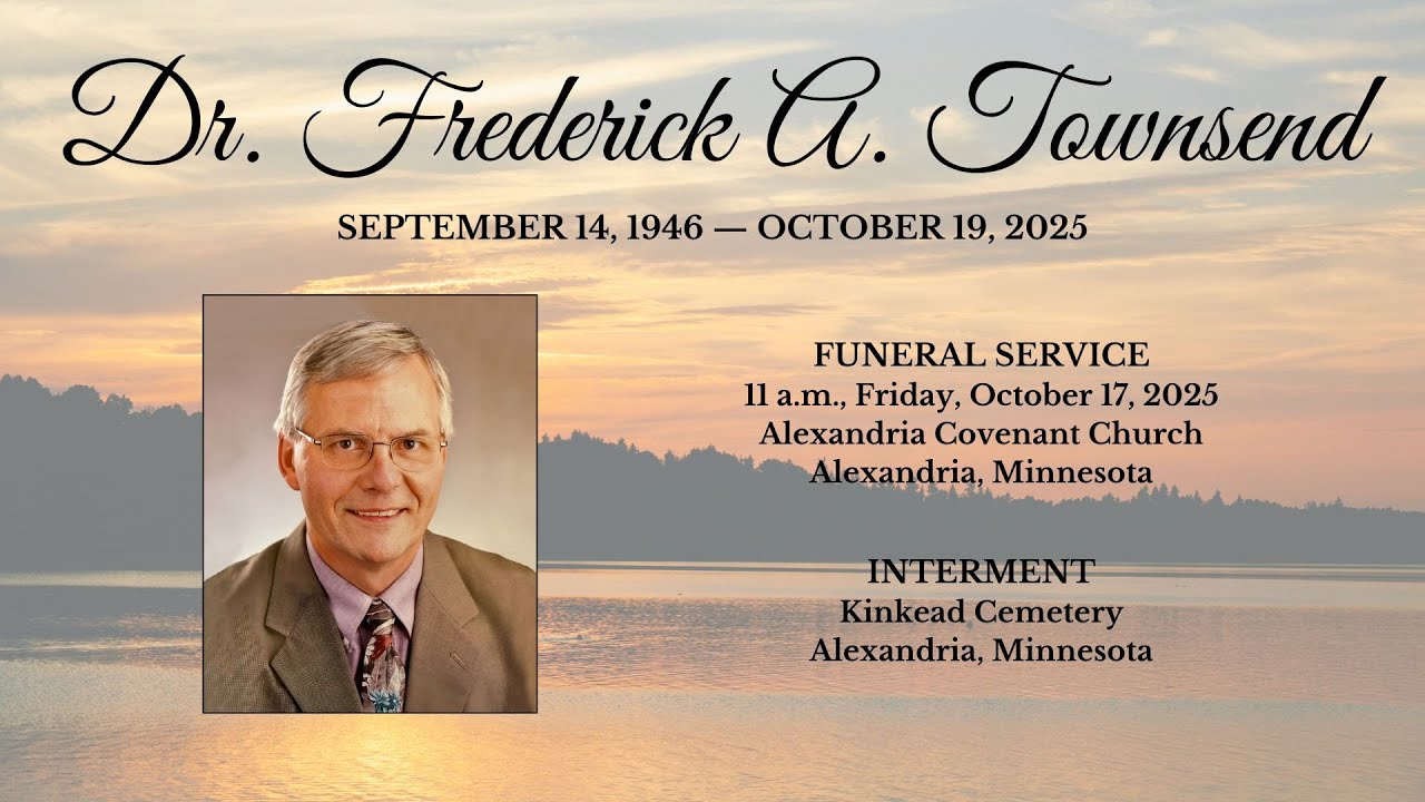 Dr. Frederick Townsend Funeral YouTube