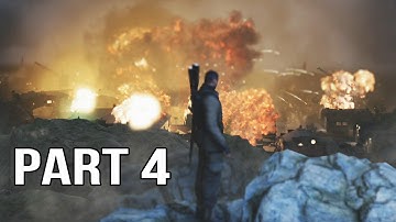Sniper Elite 4 Gameplay Walkthrough Part 4 - PS4 Pro Gameplay