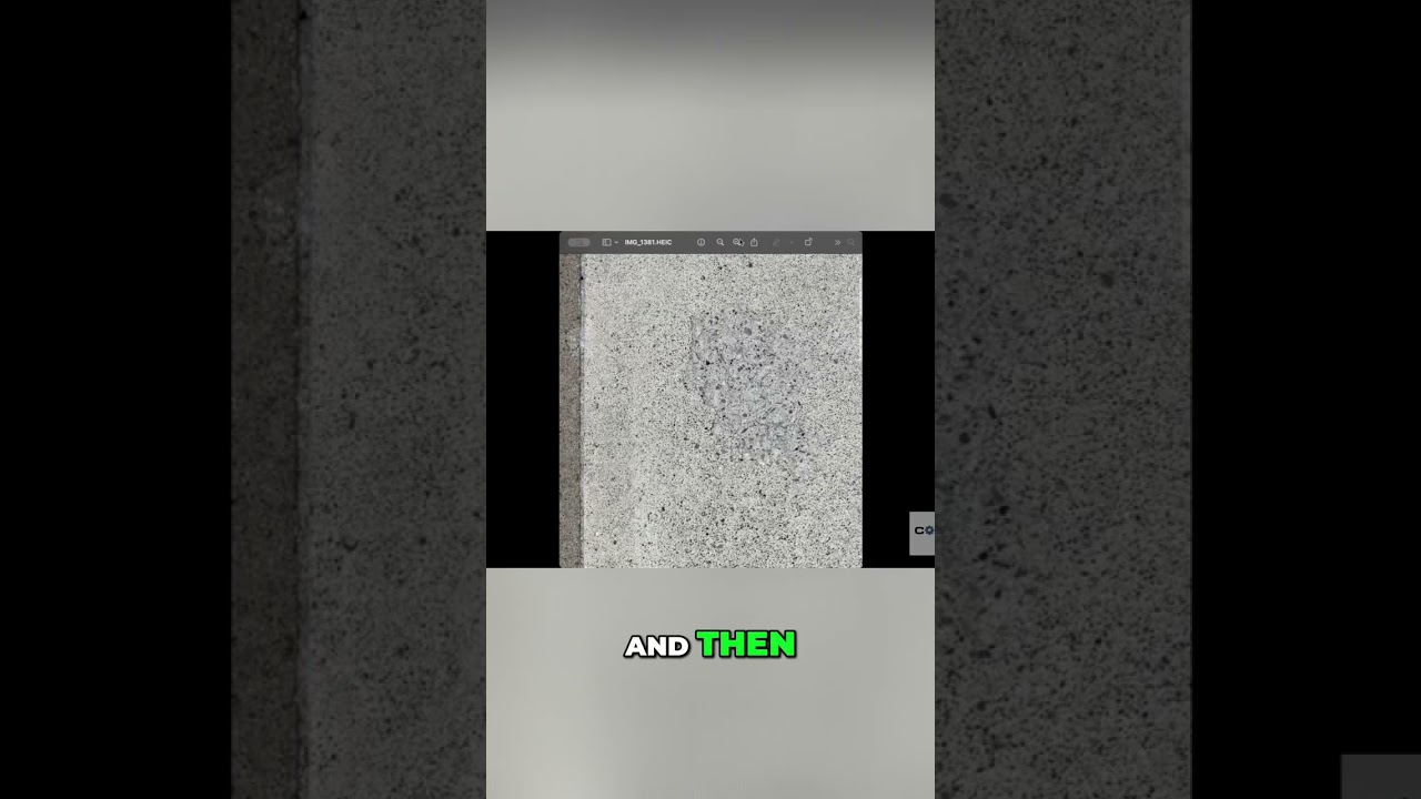 Concrete Repair: Old vs. New - What's the Difference? #shorts