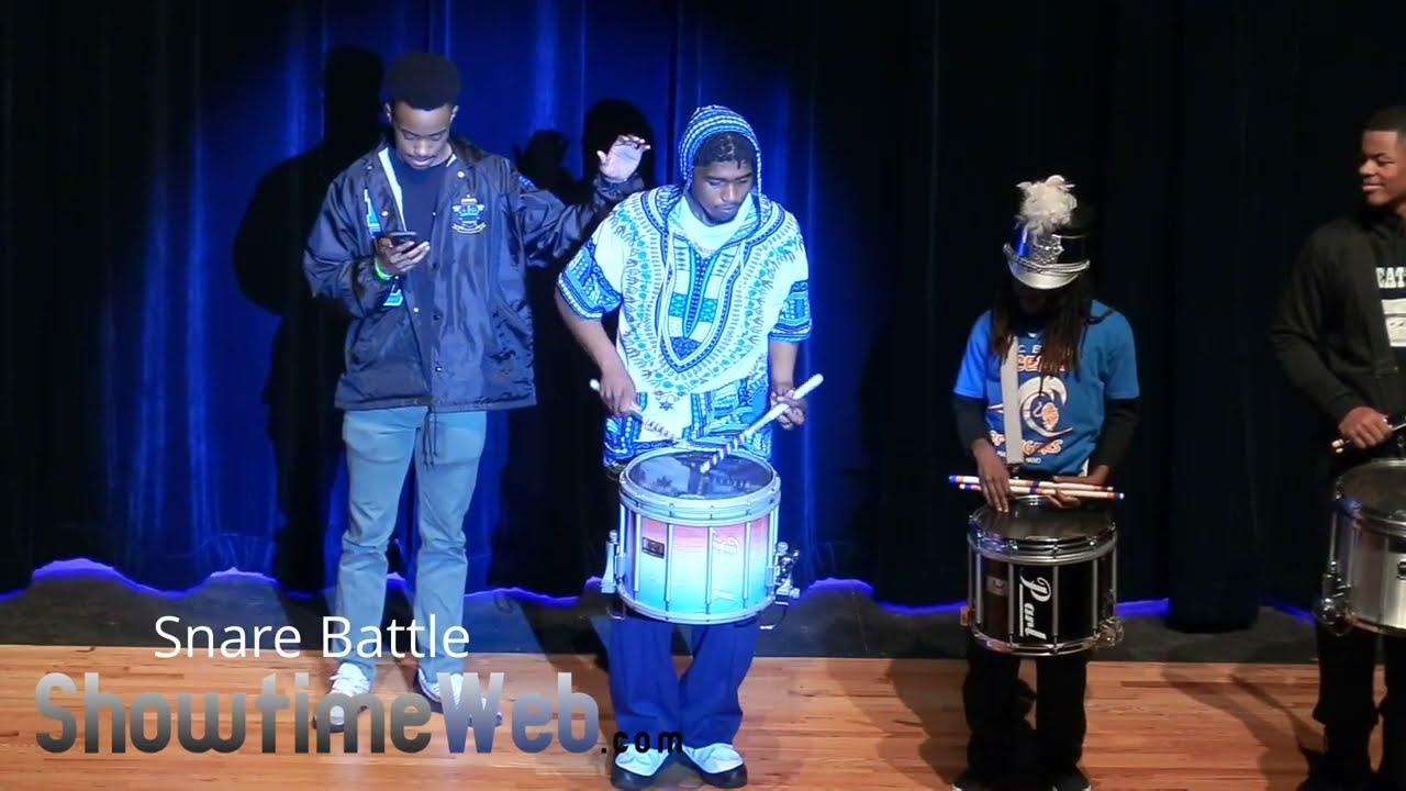 Snare Drum Battle High Noon Showdown Drumline Competition YouTube