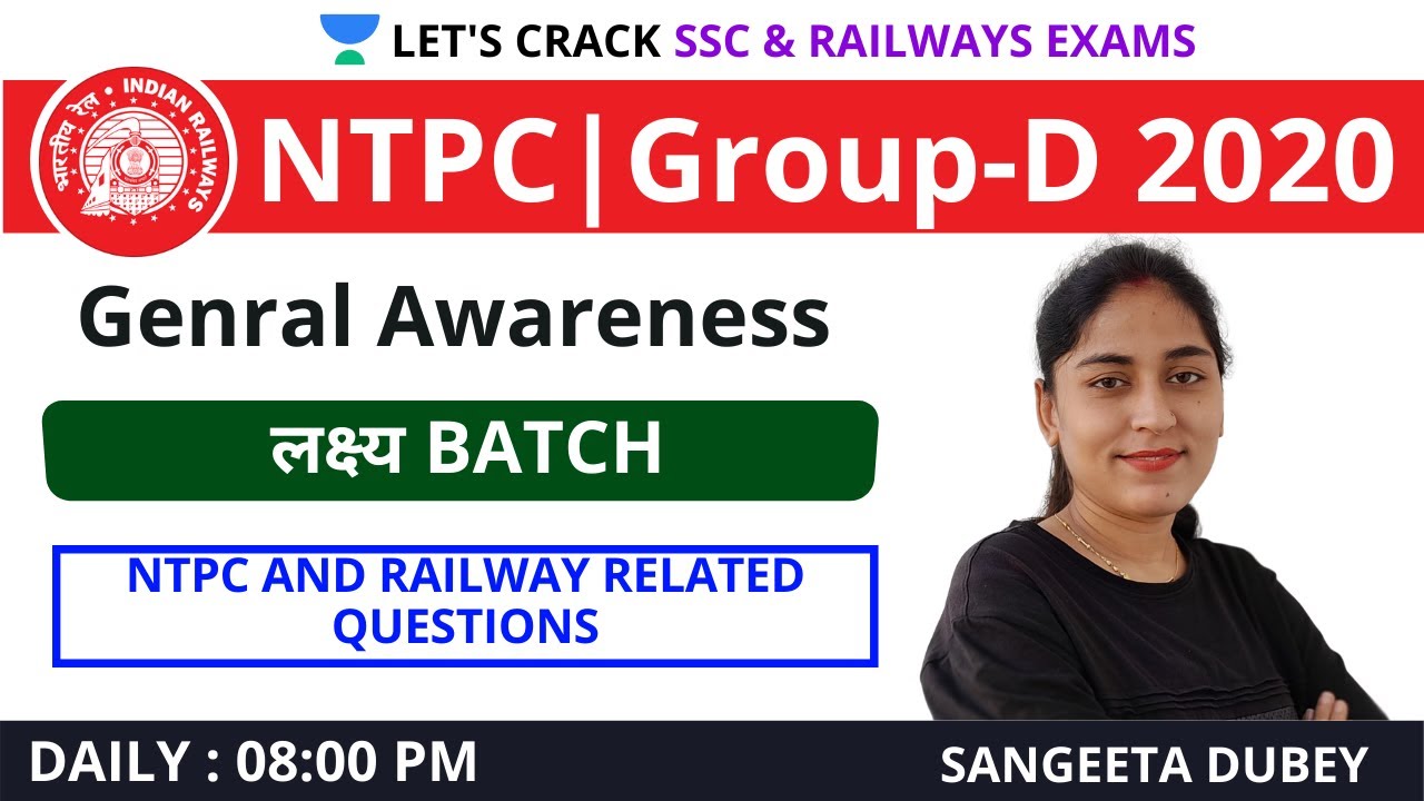 general awareness for ntpc railway