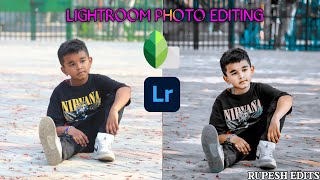Lightroom Mobile Blue And Black Color Grading || Snapseed Photo Editing Tutorial || Rupesh Edits screenshot 5