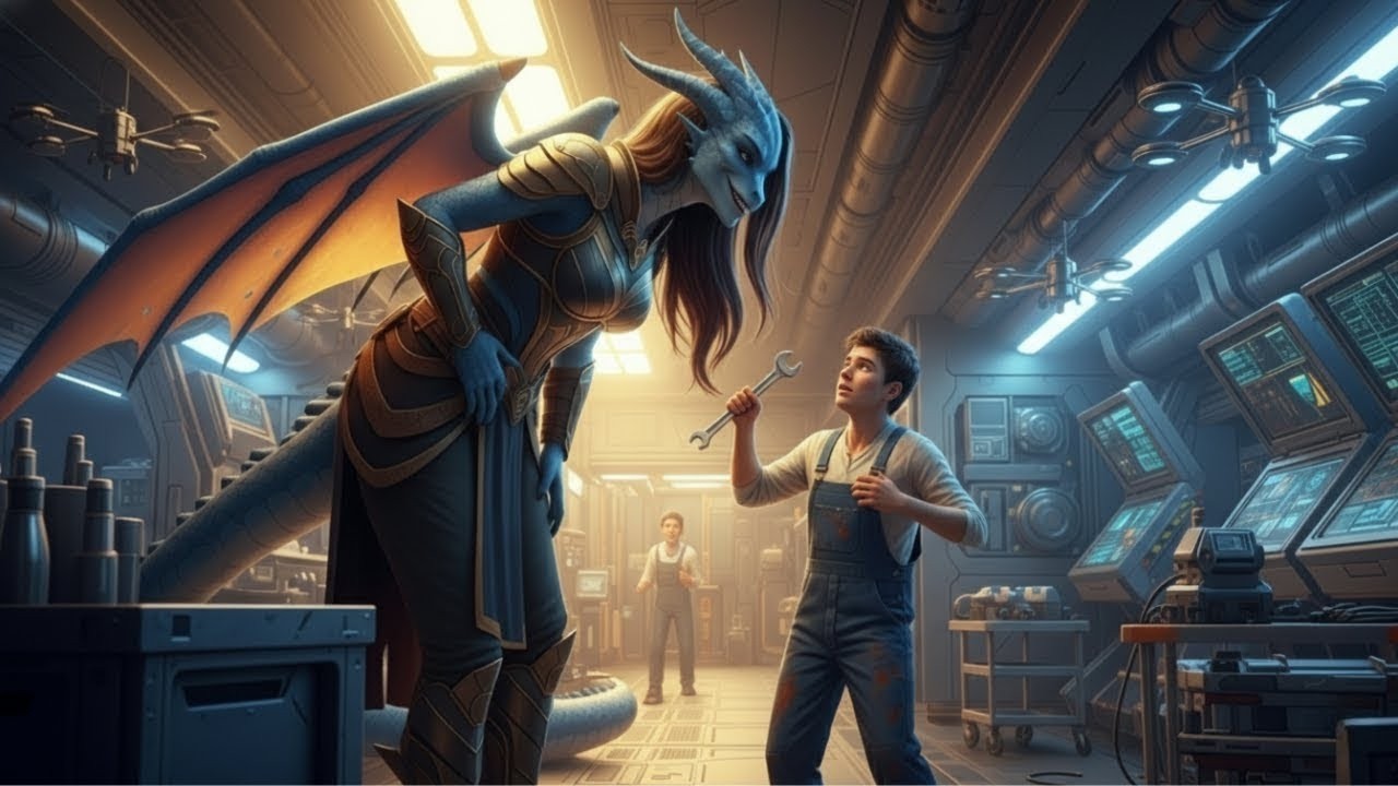 “No he tenido sexo en dieciséis meses”, le dijo la mujer dragón gigante a la Virgen de la Meca.