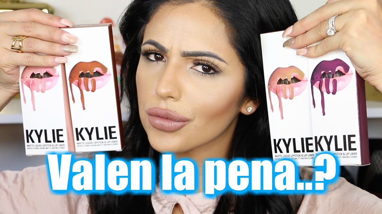 Kylie Jenner Lip kits.. Valen la pena?? - YouTube