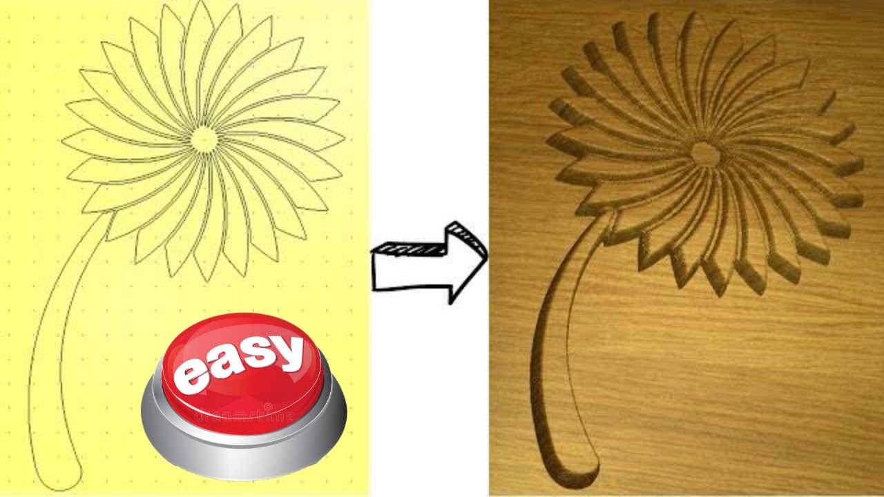 Из векторного изображения в 3D-модель с использованием Carveco Maker за 15 $ в месяц