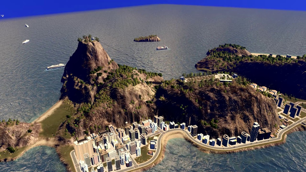 Rio de Janeiro - Cities Skylines - YouTube